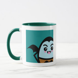 Creepy Egg Dracula - Halloween   Add Your Name Mug