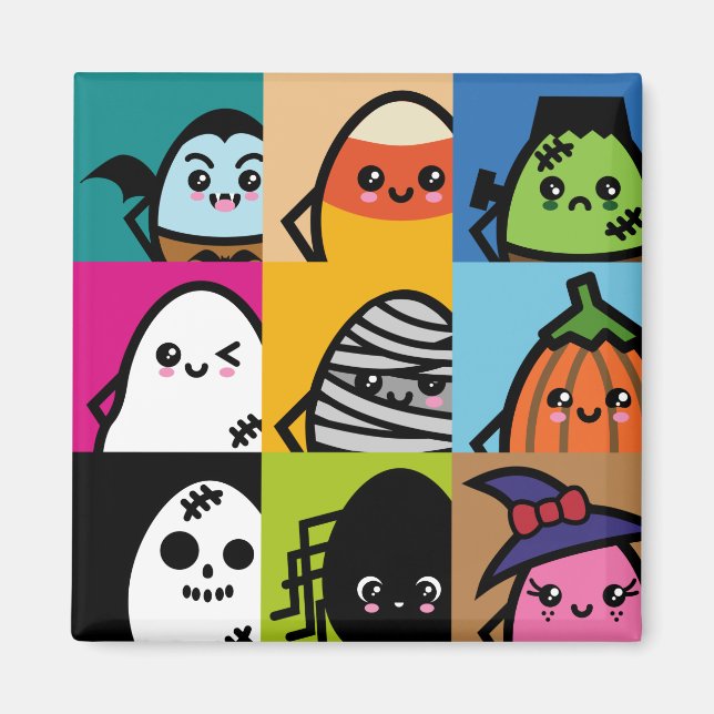 Creepy Eggs Series - Halloween Magnet (Front)