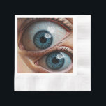 Creepy eyeballs  napkin<br><div class="desc">The most appetite inducing napkins on the planet.</div>