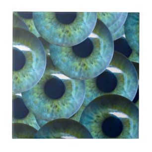 creepy eyeballs tile