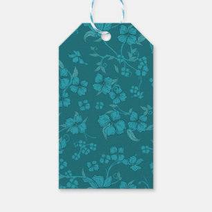 Creepy Flowers Pattern 2 Gift Tags