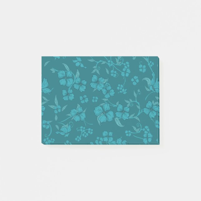 Creepy Flowers Pattern 2 Post-it Notes (Front)