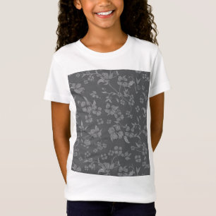 Creepy Flowers Pattern 3 T-Shirt