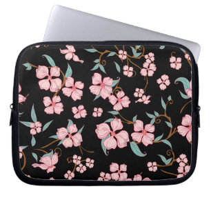 Creepy Flowers Pattern 5 Laptop Sleeve
