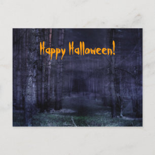 Creepy Forest Postcard