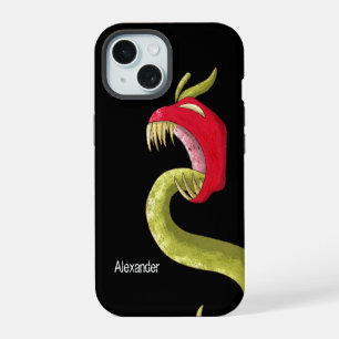 Creepy Fruit Red Monster iPhone 15 Case