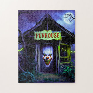 Creepy Funhouse Jigsaw Puzzle