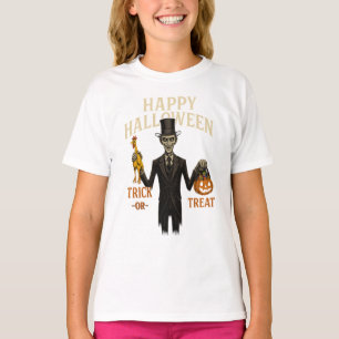 Creepy Gentleman Trick-or-Treat Halloween Shirt