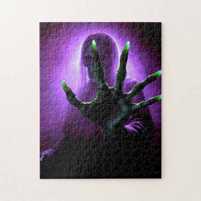 Creepy Ghoul Reaching Jigsaw Puzzle (Vertical)
