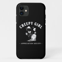 Creepy Girls Appreciation Society - Goth Girl Logo