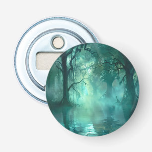 Creepy Green Swamp  Bottle Opener