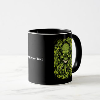 Creepy Green Tentacle Monster Coffee Mug