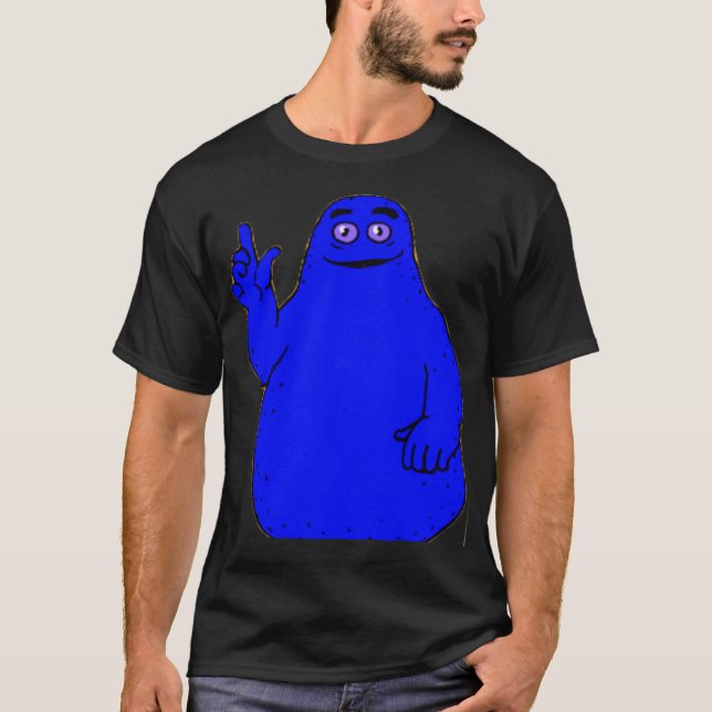 Creepy Grimace T-Shirt (Front)
