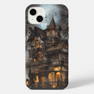 Creepy Halloween-Background iPhone Cases
