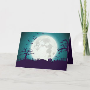 Creepy Halloween Card