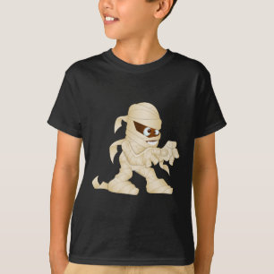 Creepy Halloween Mummy Character T-Shirt