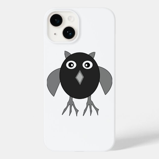 Creepy Halloween Owl Case-Mate iPhone Case (Back)