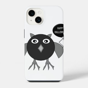Creepy Halloween Party Owl iPhone 14 Case
