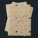 Creepy Halloween Spider Wrapping Paper<br><div class="desc">This creepy spider Halloween wrapping paper is perfect for that present to that special person in your family, or to a friend. This 3 pack contains the spooky design in the color Sepia. Please message me if you would like to personalize this product. Please show your support by checking out...</div>