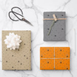 Creepy Halloween Spider Wrapping Paper. Wrapping Paper Sheet<br><div class="desc">This creepy spider Halloween wrapping paper is perfect for that present to that special person in your family, or to a friend. This 3 pack contains the spooky design in three different colors. Please message me if you would like to personalize this product. Please show your support by checking out...</div>