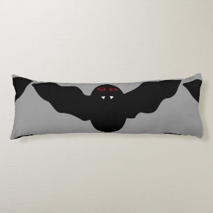Creepy Halloween Vampire Bat Body Pillow