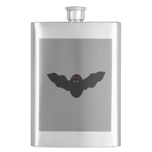 Creepy Halloween Vampire Bat Flasks