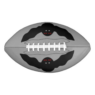 Creepy Halloween Vampire Bat Football American Football