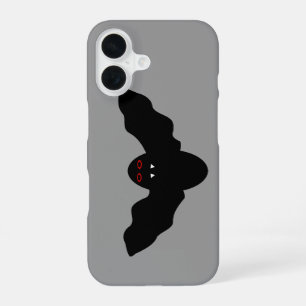 Creepy Halloween Vampire Bat iPhone 16 Case