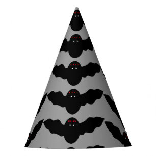 Creepy Halloween Vampire Bat Party Hat