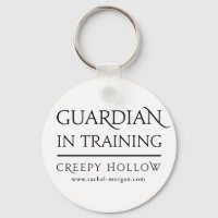 Creepy Hollow "guardian in training" keychain