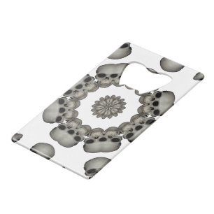 Creepy Human Skull Mandala