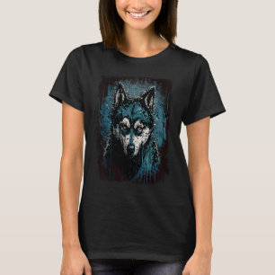 Creepy Husky T-Shirt