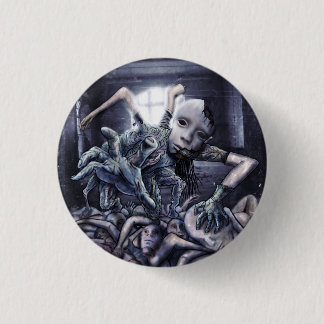 Creepy I Use To Be Human 3 Cm Round Badge