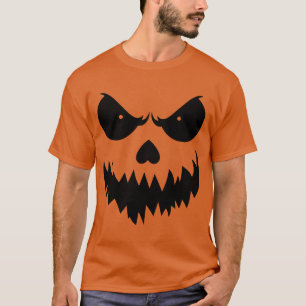 Creepy Jack-O-Lantern Spooky Halloween T-Shirt