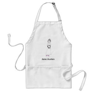 Creepy Jane Austen Standard Apron