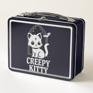 Creepy Kitty Lunch Box