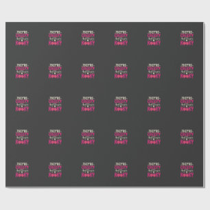 Creepy Kooky Halloween Skull Pumpkin Design_1 Wrapping Paper