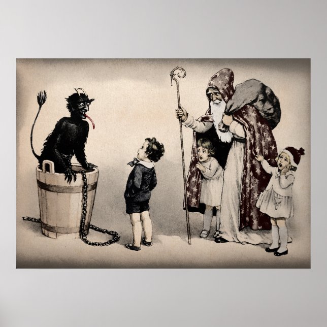 Creepy Krampus Poster (Front)