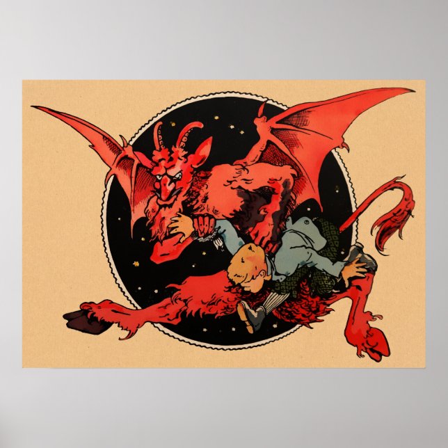 Creepy Krampus Poster (Front)