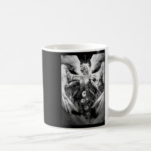 Creepy Manga Biblical Angel Scary Eyes Horror Hall Coffee Mug