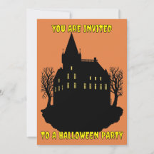 Creepy Mansion in Silhouette