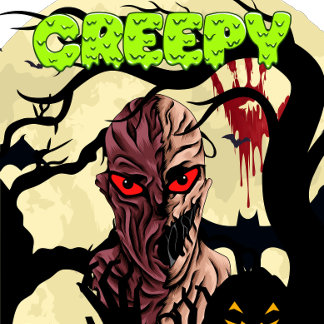 creepy monster shirt