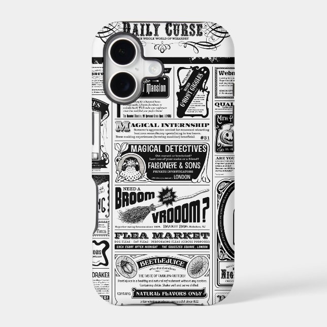 creepy newspaper (Back)