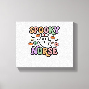 Creepy Nurse Classic T-Shirt Canvas Print
