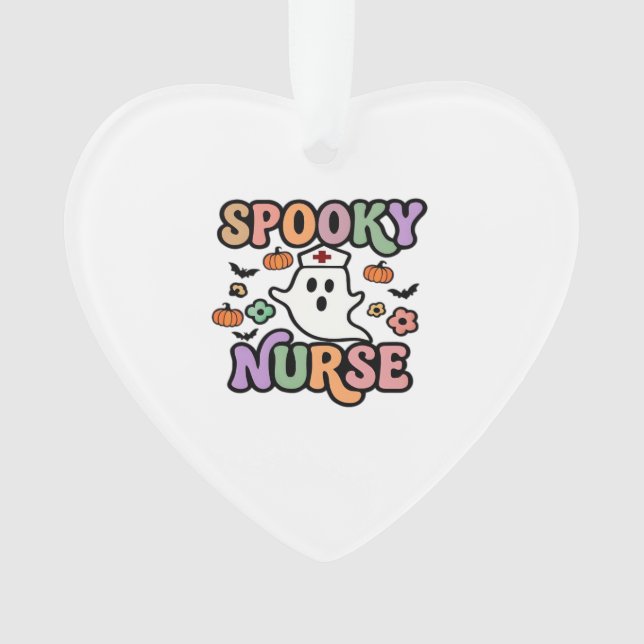 Creepy Nurse Classic T-Shirt Ornament (Front)