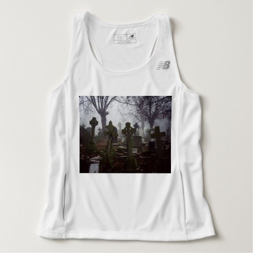 Image of creepy old graveyard Tank Top