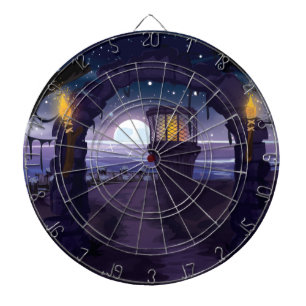 Creepy old Lighthouse Dartboard