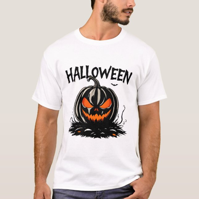 Creepy Pumpkin T-Shirt (Front)