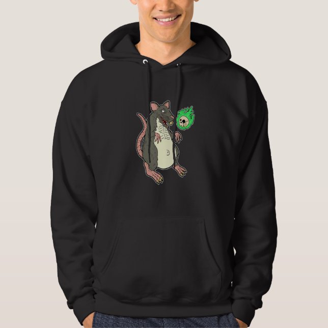Creepy Ratzilla Hoodie (Front)
