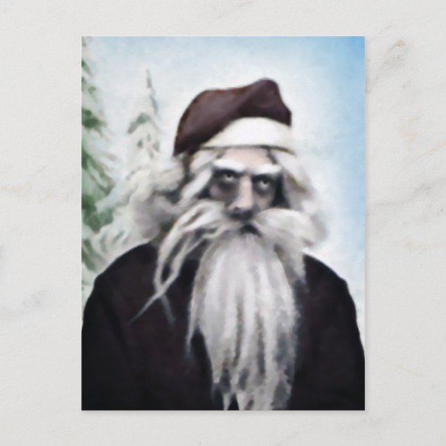 Creepy Santa Postcard (Front)